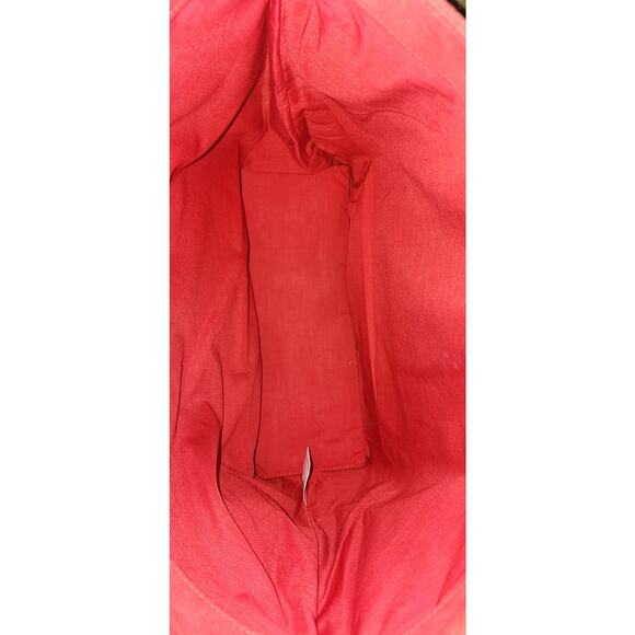 MICHAEL KORS Red & Black Suede Effect Tote Bag - Picture 3 of 9